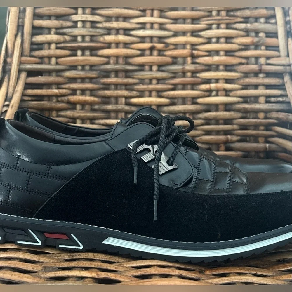 Gatsby Oxford Derby All-Day Comfort Leather Shoe  in size 49(US 14.5) never worn
